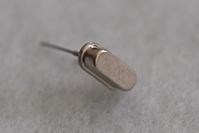 A 16MHz crystal